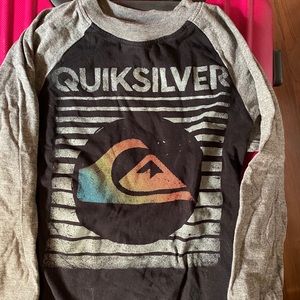 Quicksilver Long Sleeve Shirt Boys Size 6